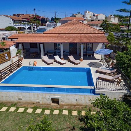 Villa Maro Large Private Pool Ac Wifi Kefalas Exterior foto